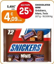 Snickers - Chocolates Mini