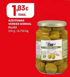 Porsi - Azeitonas Verdes Gordal