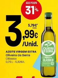 Oliveira da Serra - Azeite Virgem Extra
