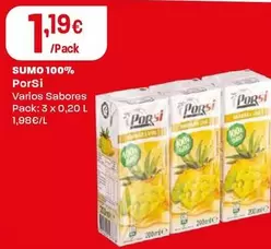 Porsi - Sumo 100%