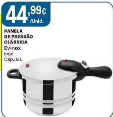 Evinox - Panela De Pressão Clássica/Inox