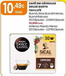 Nescafé - Café Em Cápsulas Dolce Gusto Buondi/Sical/Intenso/Robusto Ardenza/Napoli/Intenso