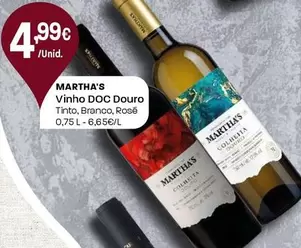 Martha's - Vinho DOC Douro Tinto/Branco/Rose