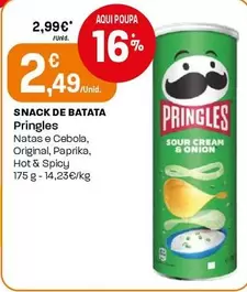 Pringles - Snack De Batata Original/Paprika/Hot&Spicy
