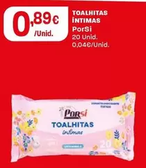 Porsi - Toalhitas Íntimas