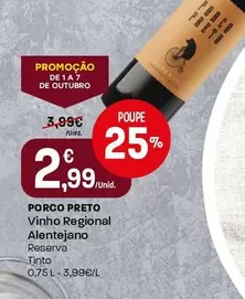 Porco Preto - Vinho Regional Alentejano