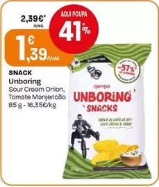 Snack - Unboring Sour Cream Onion Tomate Manjericao