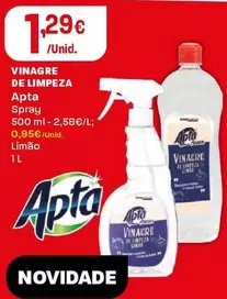 Apta - Vinagre De Limpeza Spray/Limão