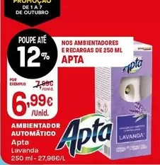 Apta - Ambientador Automãtico Lavanda