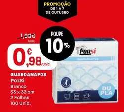 Porsi - Guardanapos Branco