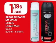 Labell - Desodorizante Em Spray