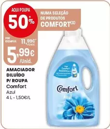 Comfort - Amaciador Diluido P/Roupa