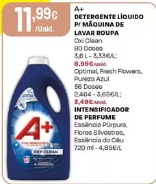 A+ - Detergente Líquido P/Maquina De Lavar Roupa
