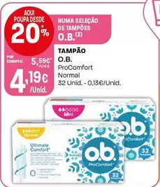 O.B. ProComfort - Tampão