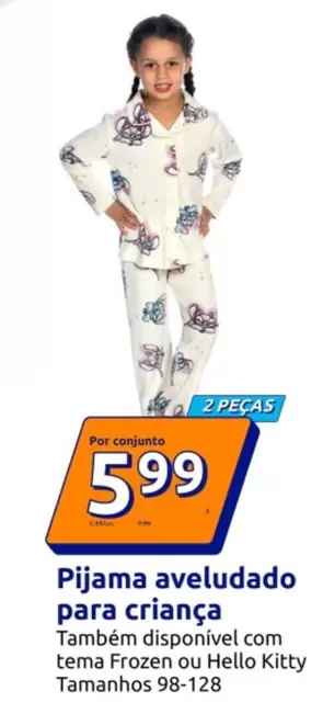 Jack Parker - Pijama Aveludado Para Criança