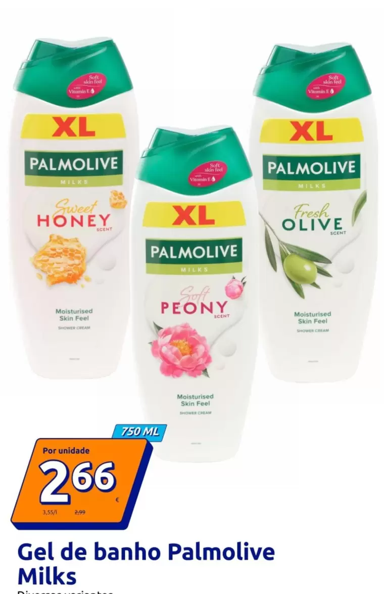 Palmolive - Gel De Banho Milks