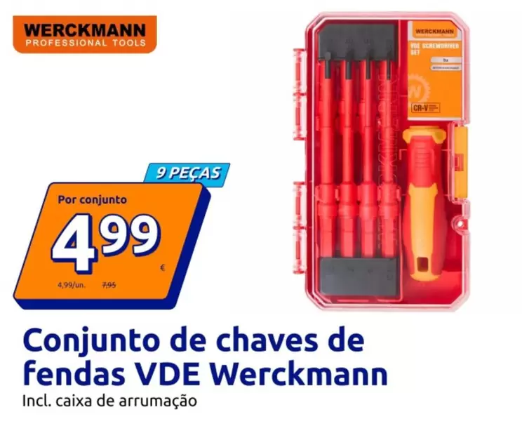 Conjunto De Chaves De Fendas VDE Werckmann