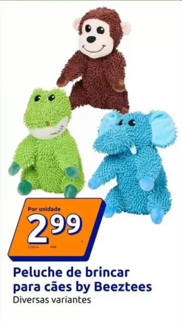 Peluche De Brincar Para Cães By Beeztees