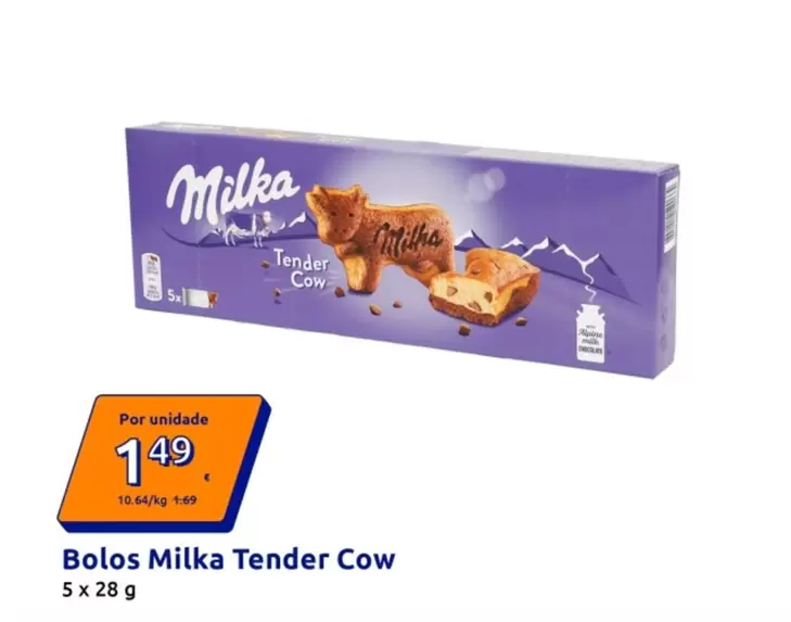 Milka - Bolos Tender Cow