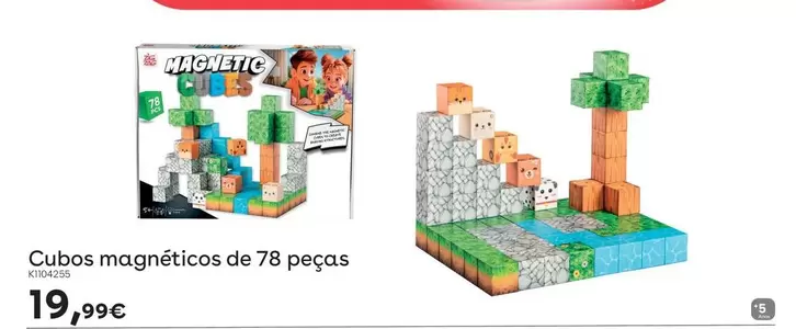 Zig Zag - Cubos Magneticos De 78 Peças