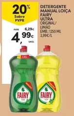 Fairy - Detergente Manual Loiça Ultra