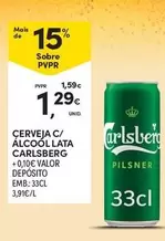 Carlsberg - Cerveja C/ Alcool Lata