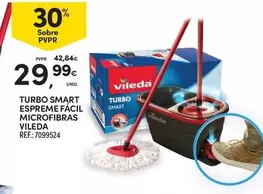 Vileda - Turbo Smart Espreme Facil Microfibras