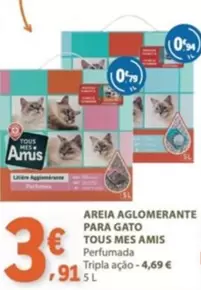 Tous - Areia Aglomerante Para Gato