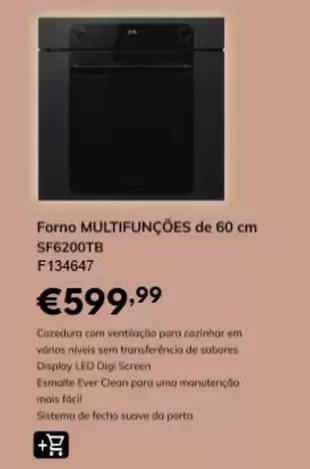 Forno Multifunções De 60 Cm