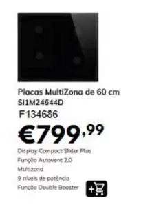 Placas Multizona De 60 Cm SIIM24644D