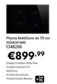 Placas Multizona De 75 Cm SIIM24744D