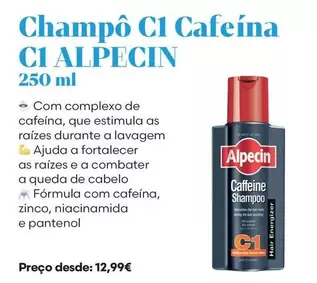 Alpecin - Champô C1 Cafeína C1