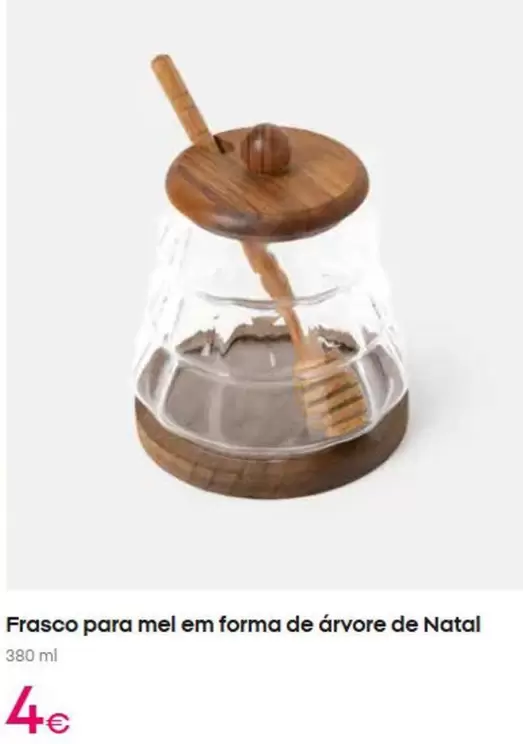 forma+ - Frasco Para Mel Em Forma De Arvore De Natal