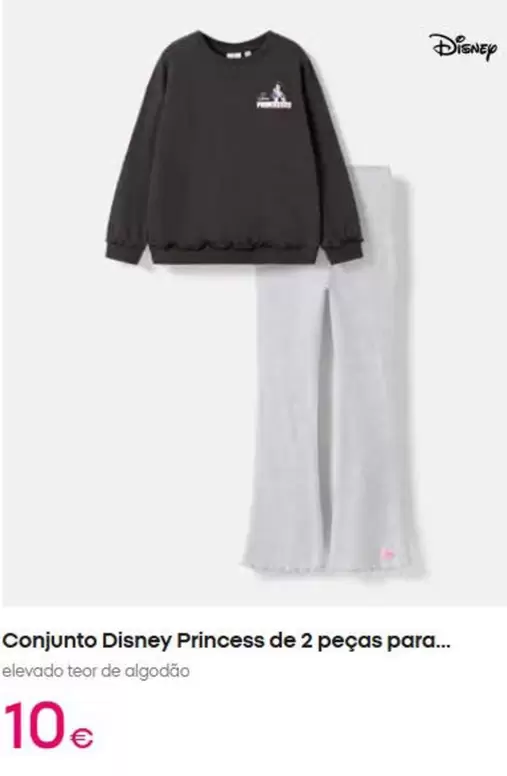 Disney - Conjunto Princess De 2 Peças Para