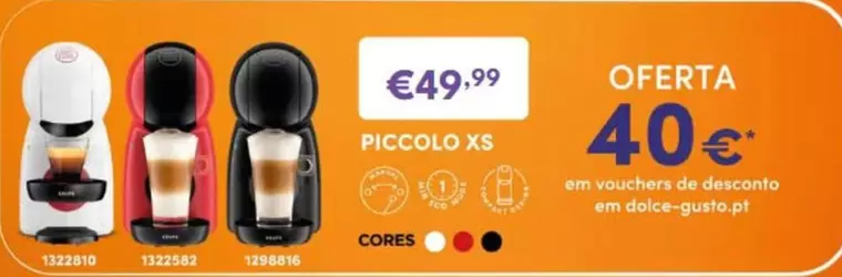 Em Vouchers De Descanto Am Dolce-gusto