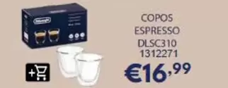 Espresso - Copos  Dlsc310
