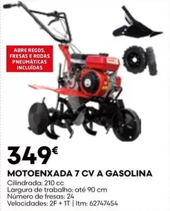 A+ - Motoenxada 7 Cv A Gasolina