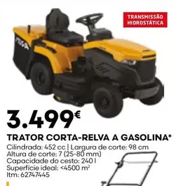 A+ - Tractor Corta-relva A Gasolina