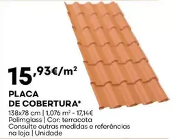 Placa De Cobertura