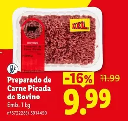 Picada - Preparado De Carne  De Bovino