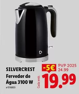 silvercrest - Fervedor De Água 3100 W