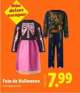 Fato De Halloween