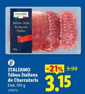 Italiamo - Tabua Italiana De Charcutaria