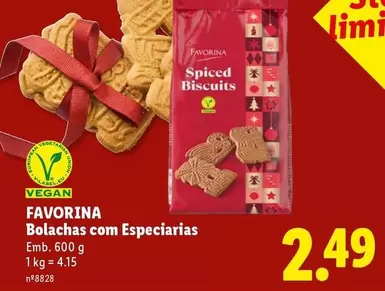 Favorina - Bolachas Com Especiarias
