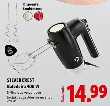 silvercrest - Batedeira 400 W