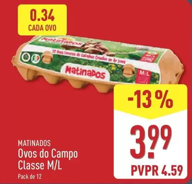 matinados - Ovos Do Campo Classe M/l
