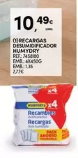 Humydry - Recargas Desumidificador