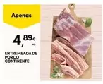 Continente - Entremeada De Porco