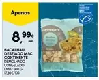 Continente - Bacalhau Desfiado Msc