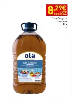 Olá - Oleo Vegetal Tempero